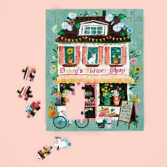 Daisy's Flower Shop 100 Piece Puzzle V Boutique Studio