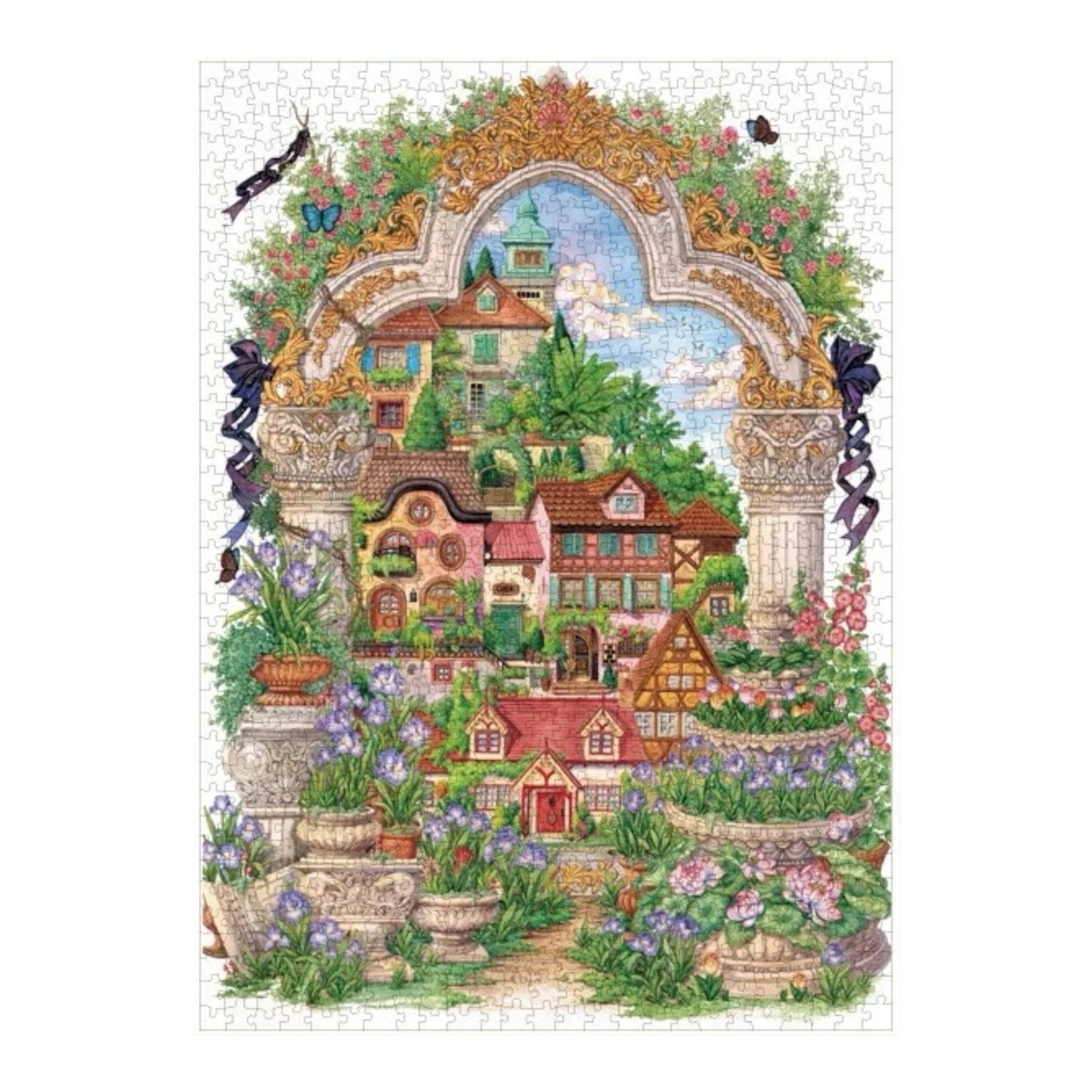 Iris Town 500 Piece Jigsaw Puzzle
