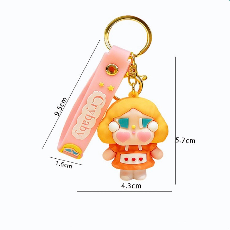 Kawaii Crying Baby Keychain
