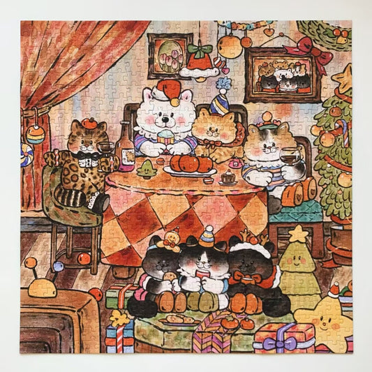 CHILL PUZ Merry Christmas 650 Piece Puzzle CHILL PUZ