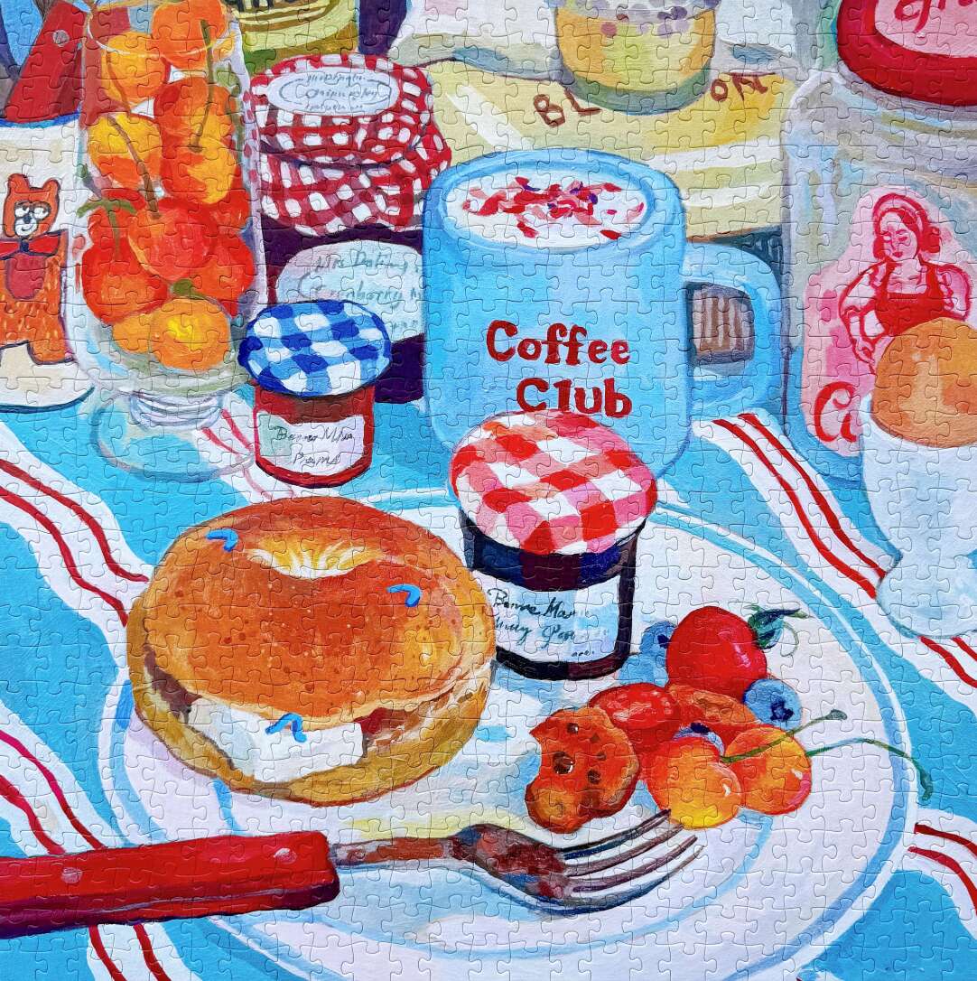 CHILL PUZ Breakfast 650 Piece Puzzle CHILL PUZ