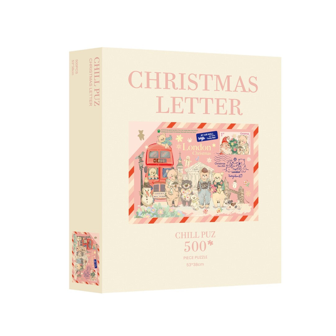 CHILL PUZ Christmas Letter 500 Piece Puzzle CHILL PUZ