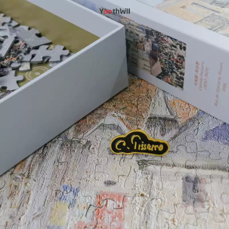 Rue de I'Epicerie Rouen 500 Piece Jigsaw Puzzle
