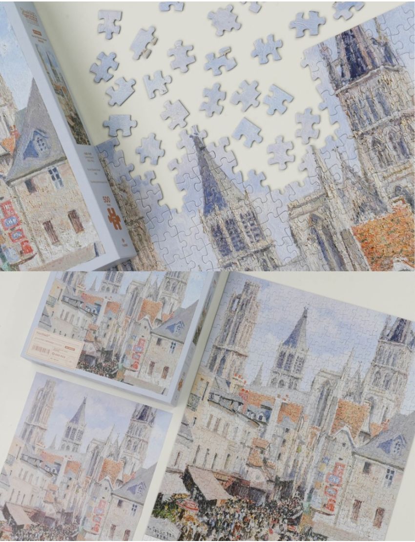 Rue de I'Epicerie Rouen 500 Piece Jigsaw Puzzle