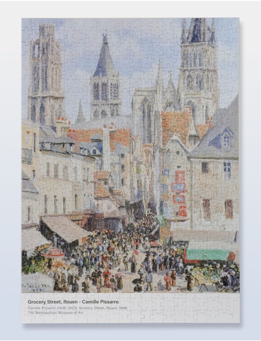 Rue de I'Epicerie Rouen 500 Piece Jigsaw Puzzle
