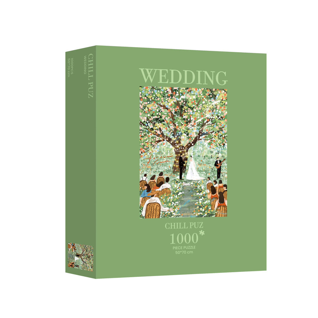 CHILL PUZ Wedding 1000 Piece Puzzle CHILL PUZ
