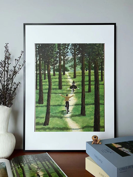 CHILL PUZ Forest Path 500 Piece Puzzle CHILL PUZ