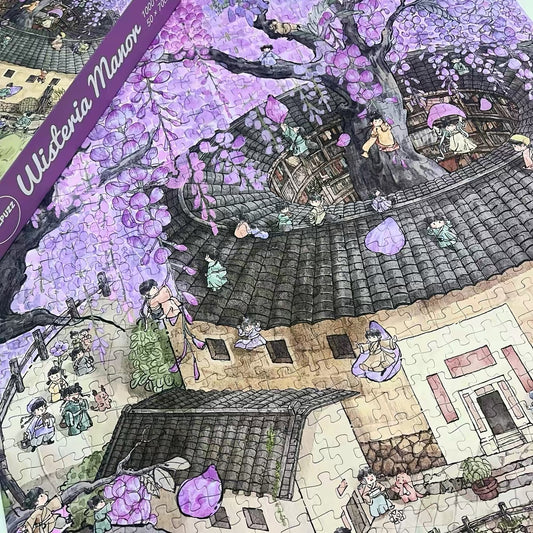 Wisteria Manor 1000 Piece Jigsaw Puzzle Soulpuzz