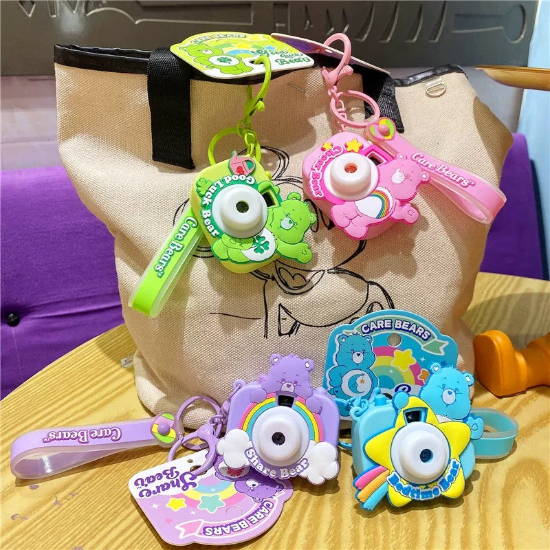 Cute Care Bears Projection Camera Keychain