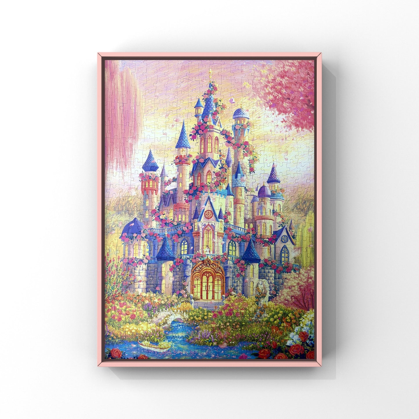 Rose Castle 500 Piece Jigsaw Puzzle
