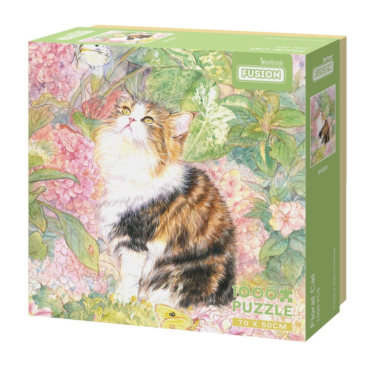 Whispers Among the Flowers 1000 Piece Jigsaw Puzzle Botop