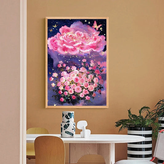 Blossoms Beneath Rose Clouds Jigsaw Puzzle