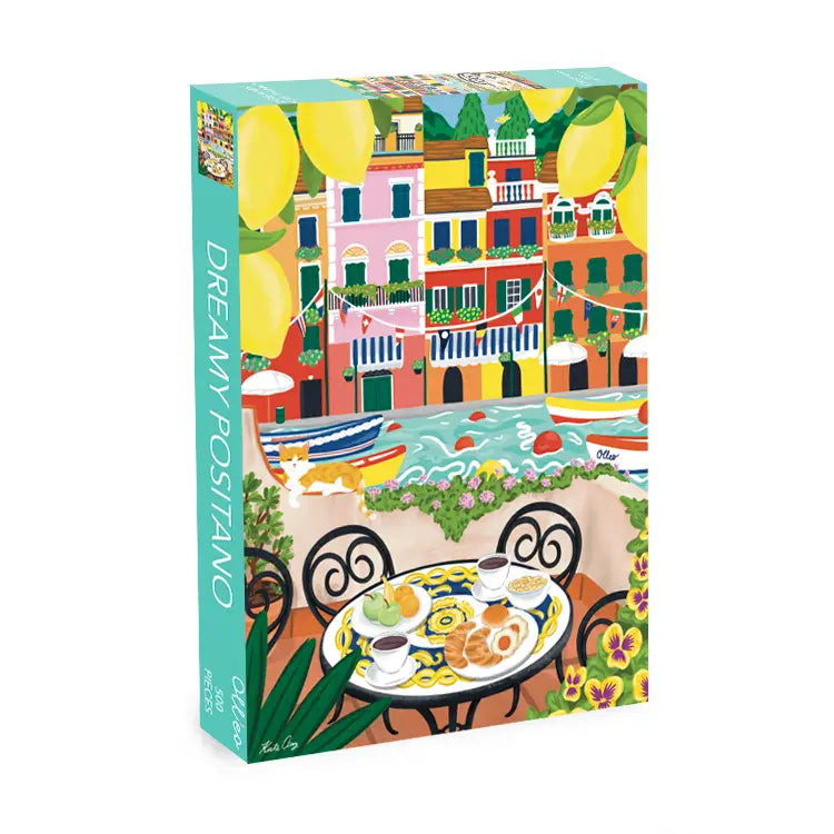 Olleo Puzzles Dreamy Positano 500 Piece Puzzle Olleo Puzzles