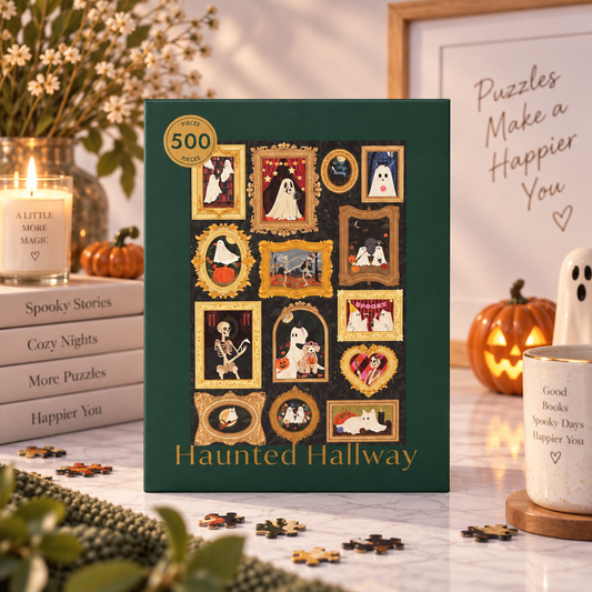 Hobbry Haunted Hallway 500 Piece Jigsaw Puzzle Hobbry