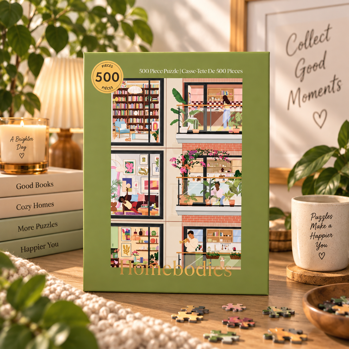 Homebodies Puzzle 500 Piece Puzzle Hobbry