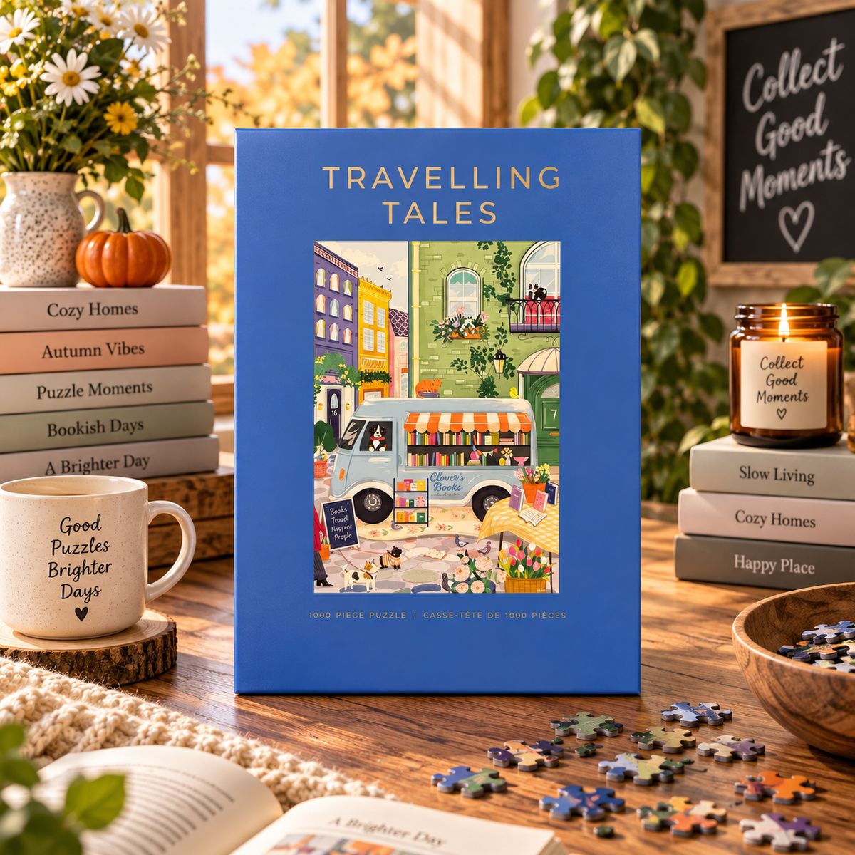 Hobbry Travelling Tales 1000 Piece Puzzle Hobbry