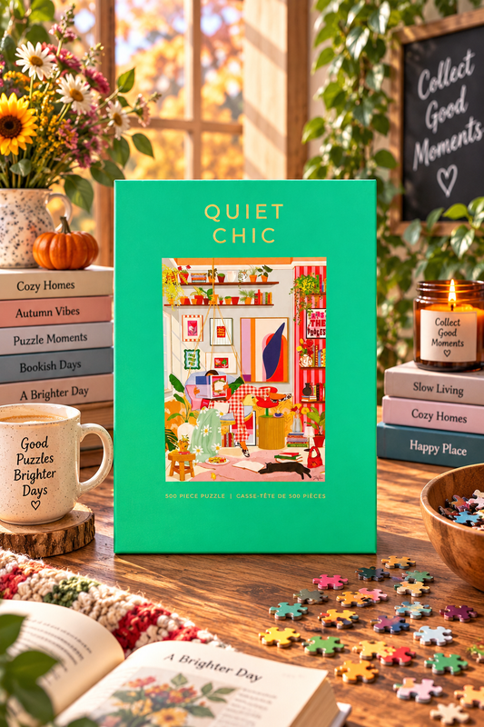 Quiet Chic 500 Piece Jigsaw Puzzle Hobbry