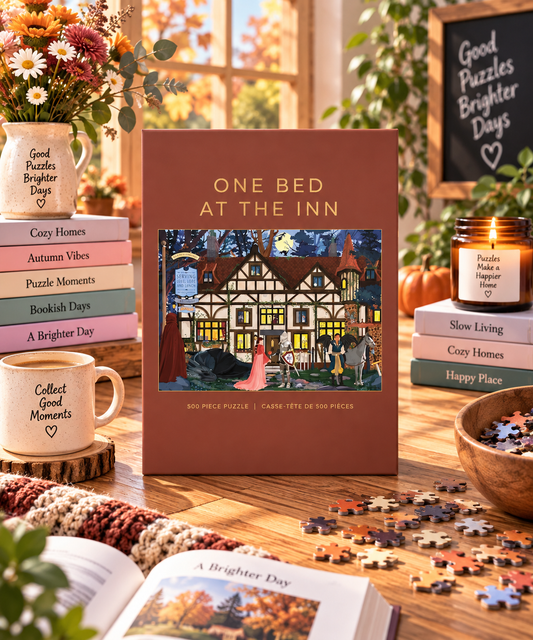 One Bed at the Inn 500 Piece Puzzle Hobbry