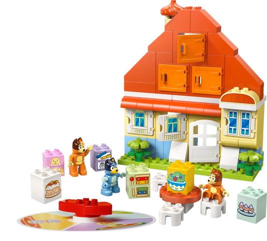 LEGO Bluey's Family House with Memory Game 10459