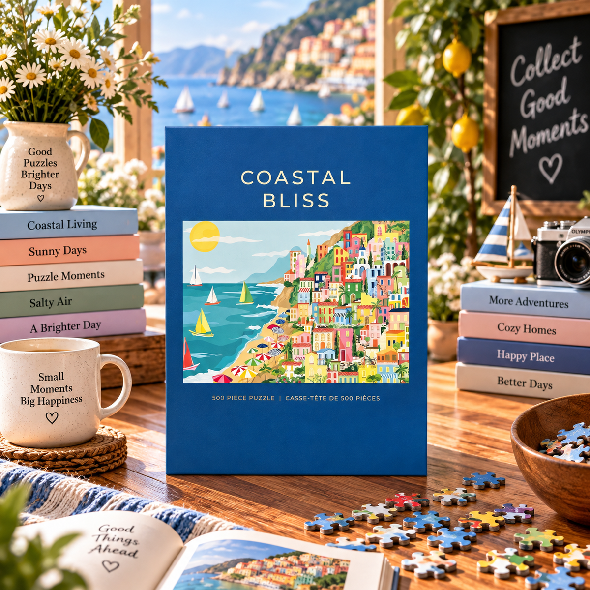 Hobbry Coastal Bliss 500 Piece Puzzle Hobbry