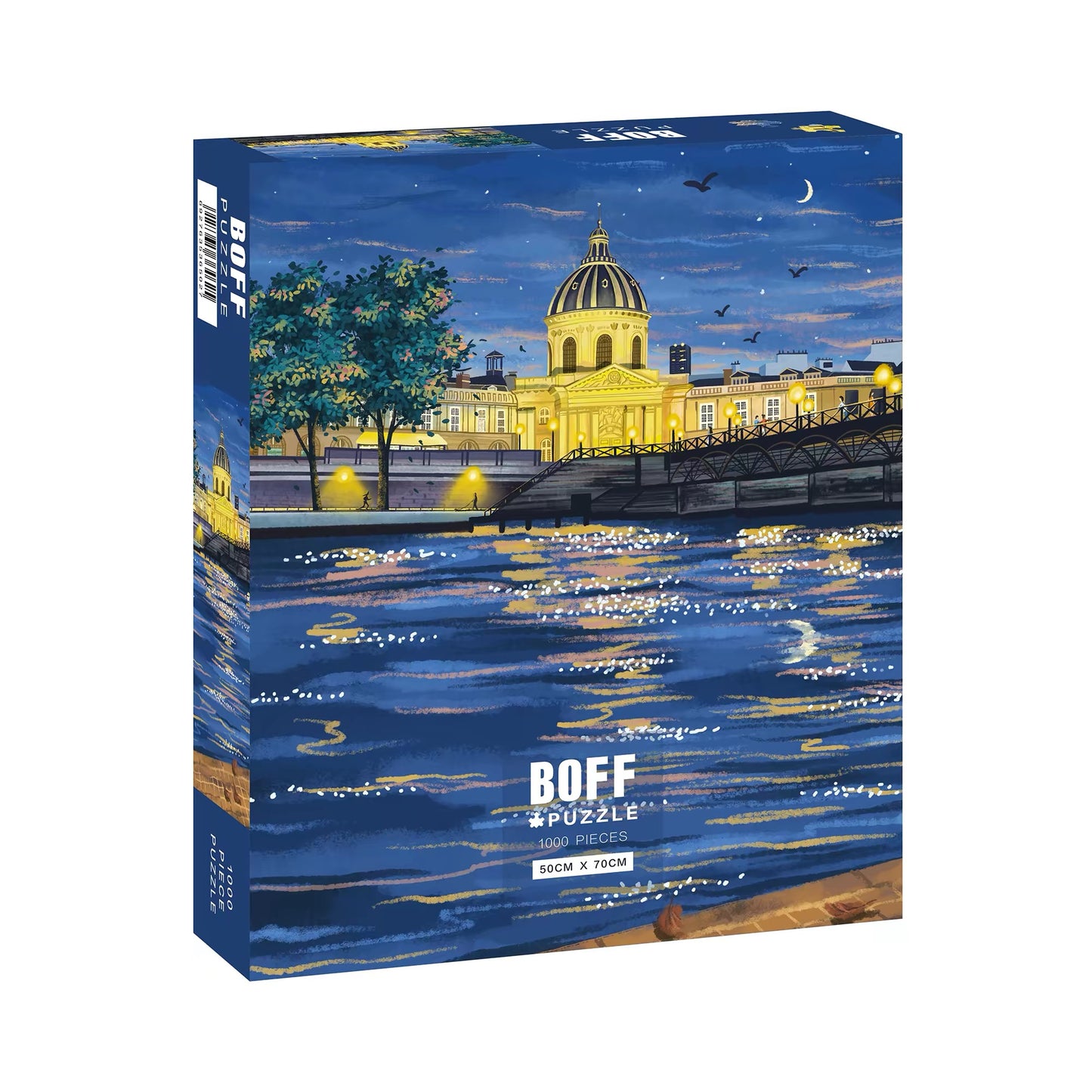 BOFF Seine River Nightscape 1000 Piece Jigsaw Puzzle Jigsaw puzzles