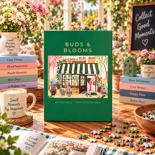 Hobbry Buds & Blooms 500 Piece Puzzle Hobbry