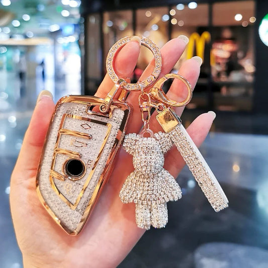 Fashion TPU Car Key Cover for BMW Series V Boutique Studio