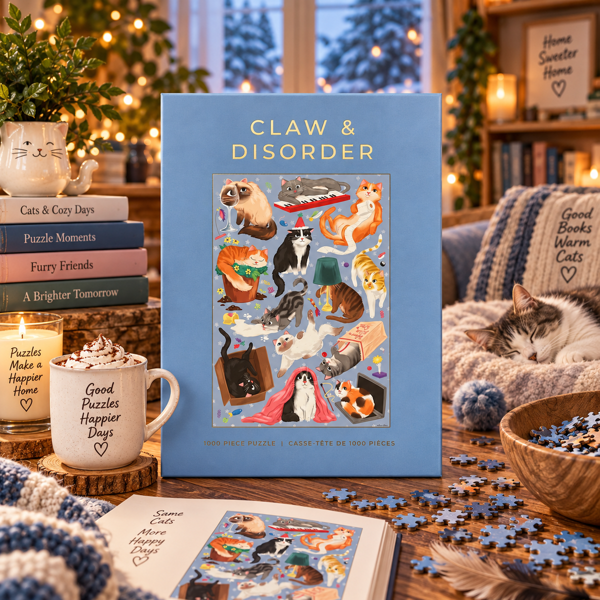 Hobbry Claw & Disorder 1000 Piece Jigsaw Puzzle Hobbry