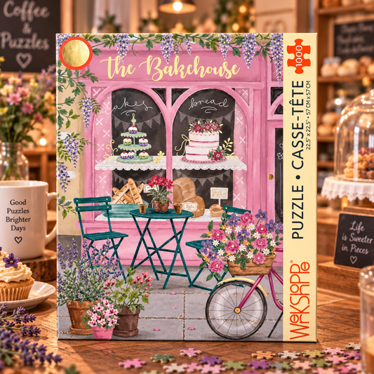 WerkShoppe Cake Shop 1000 Piece Puzzle WerkShoppe