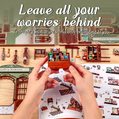 DIY Miniature House ｜Gallery Bookstore
