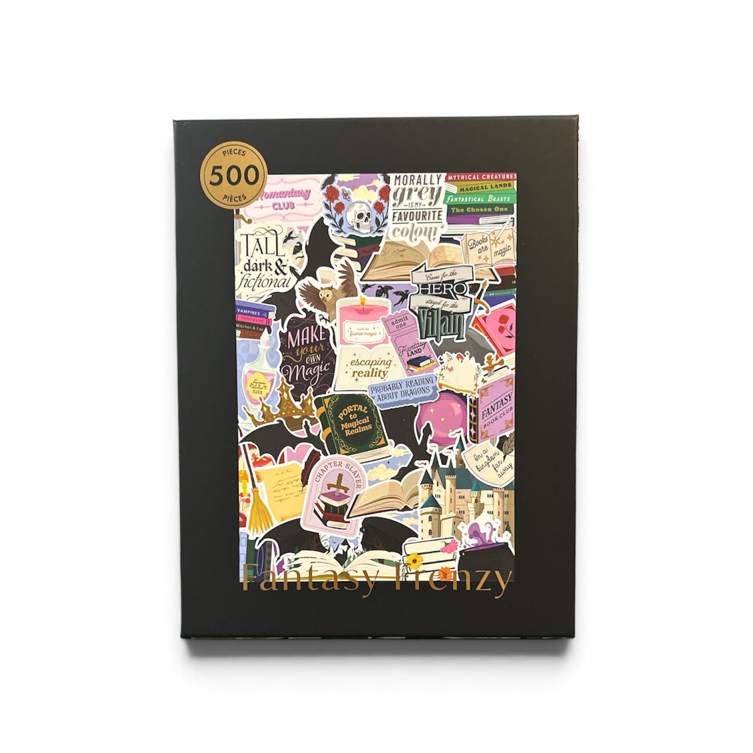 Hobbry Fantasy Frenzy 500 Piece Jigsaw Puzzle Hobbry