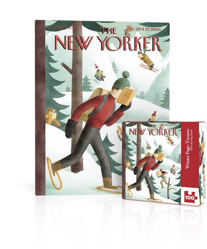 [Pre-Order] Winter Page-Turners Mini
100 Piece Mini Puzzle New York Puzzle Company