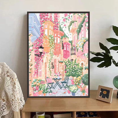 The Street Where Spring Lives Jigsaw Puzzle