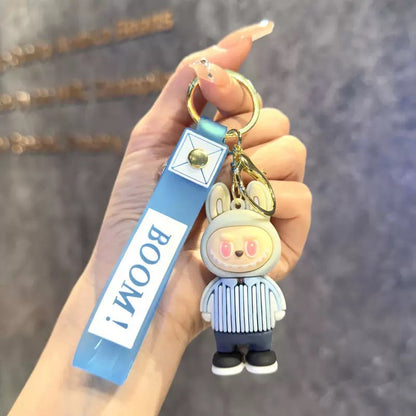 Cartoon Labubu Keychain