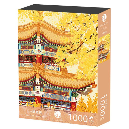 Gill & Lill Golden Scenery 1000 Piece Puzzle