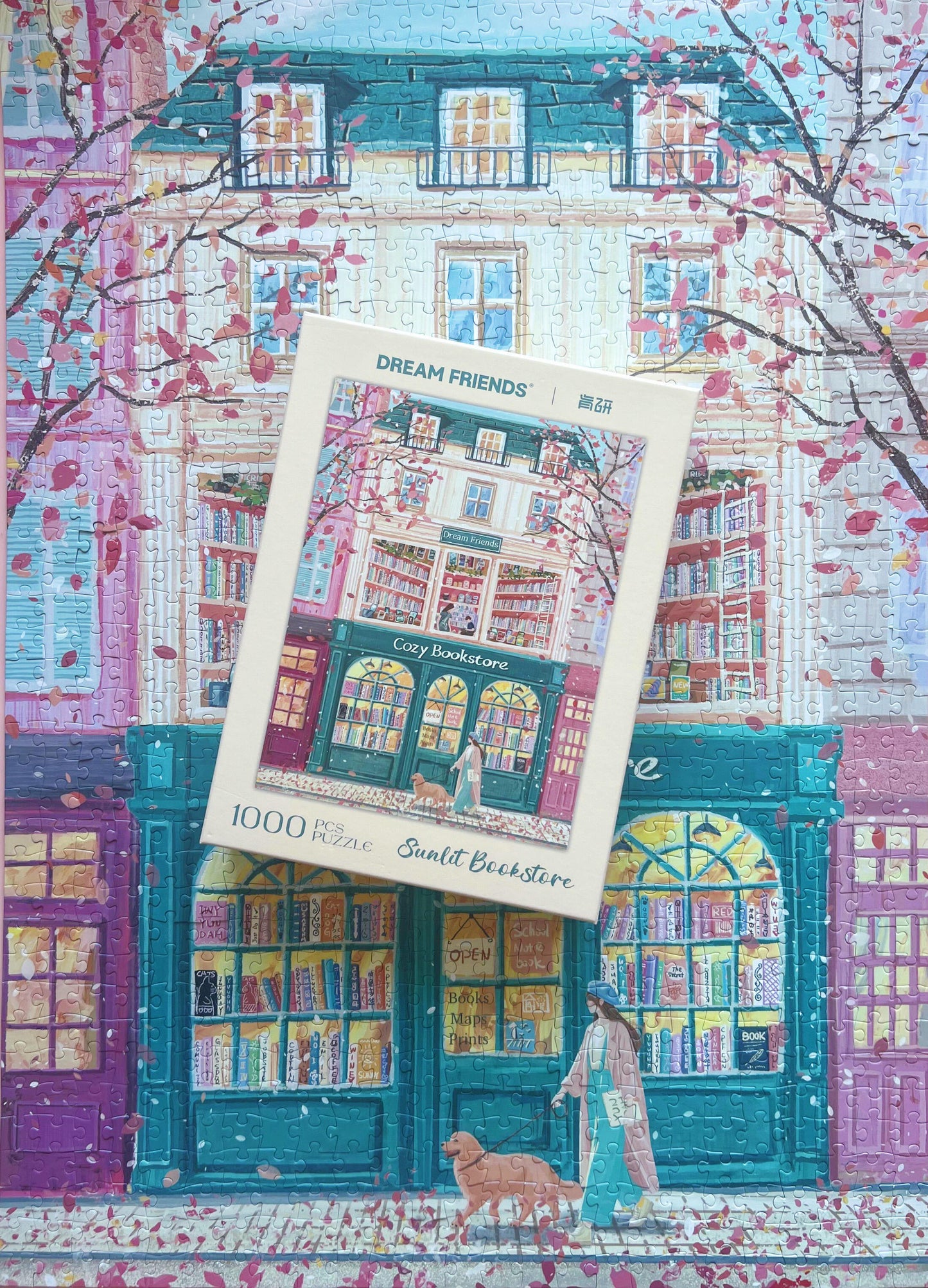 Cozy Bookstore 1000 Piece Puzzle