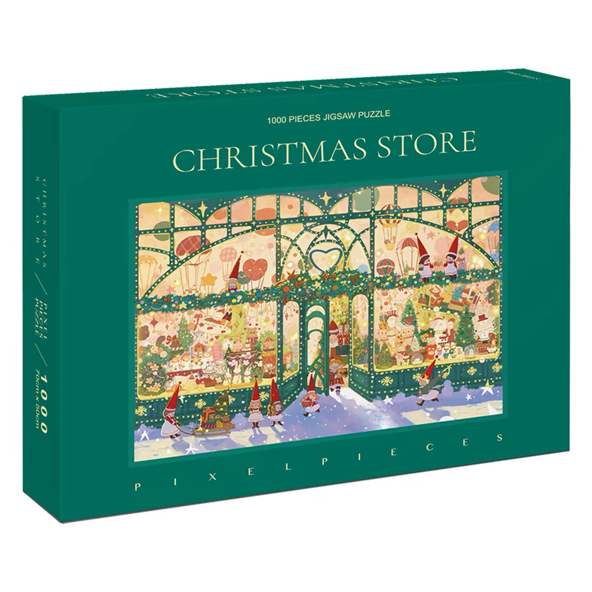 Christmas Store 1000 Piece Jigsaw Puzzle Pixel Pieces
