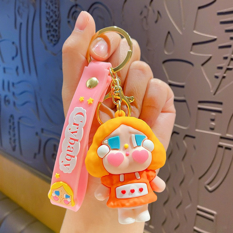 Kawaii Crying Baby Keychain
