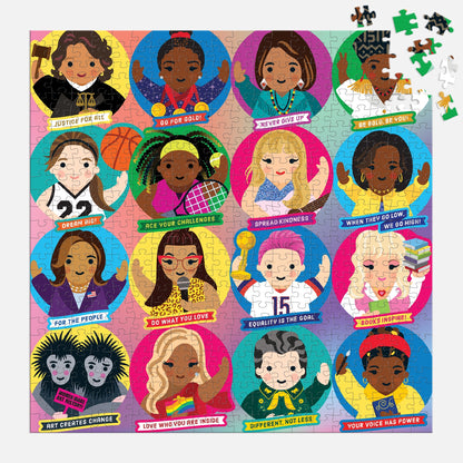 Little Feminist: Modern Icons 500 Piece Family Puzzle