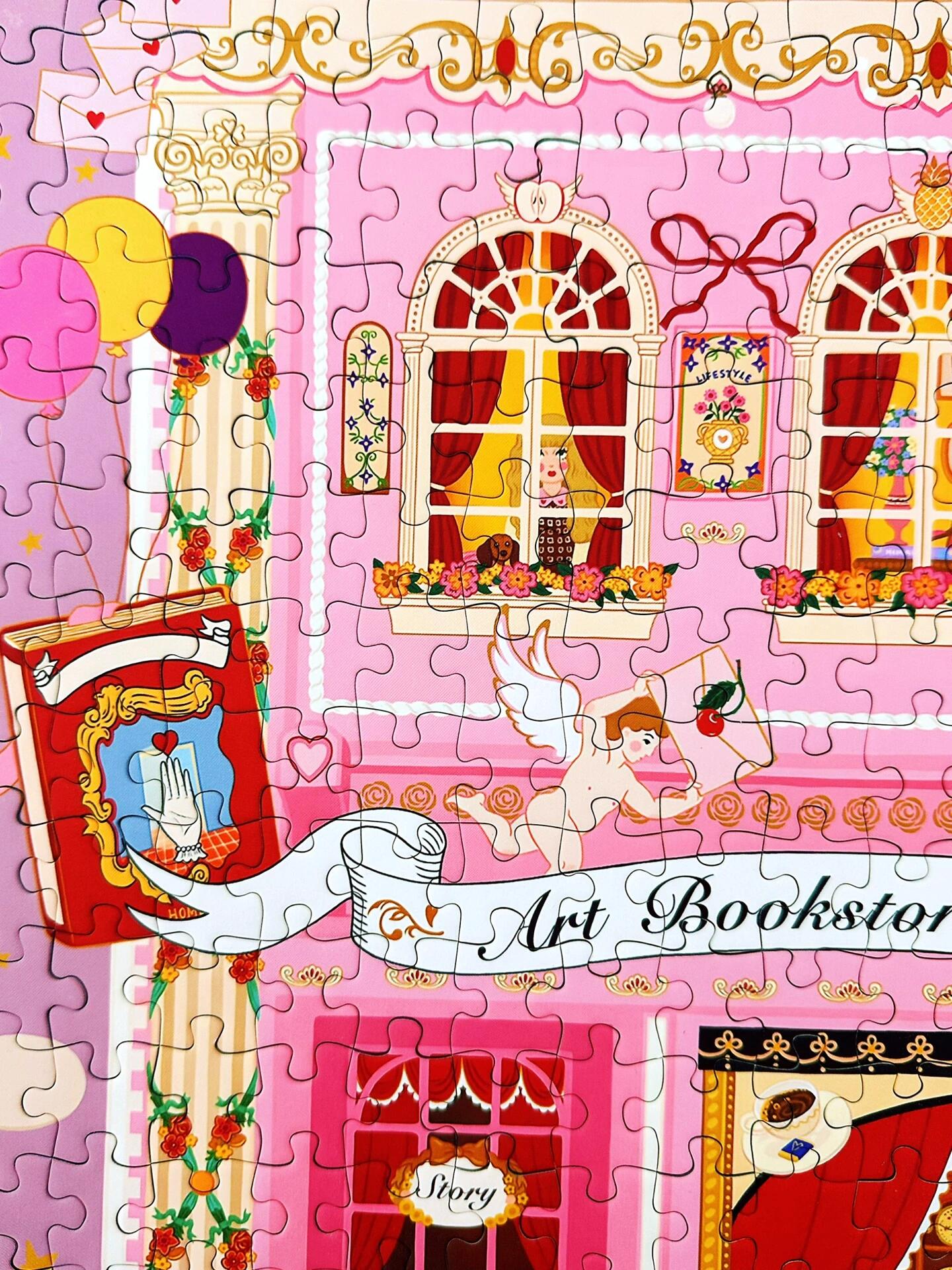 Kessing Art Bookstore of Micoo 500 Piece Jigsaw Puzzle Kessing