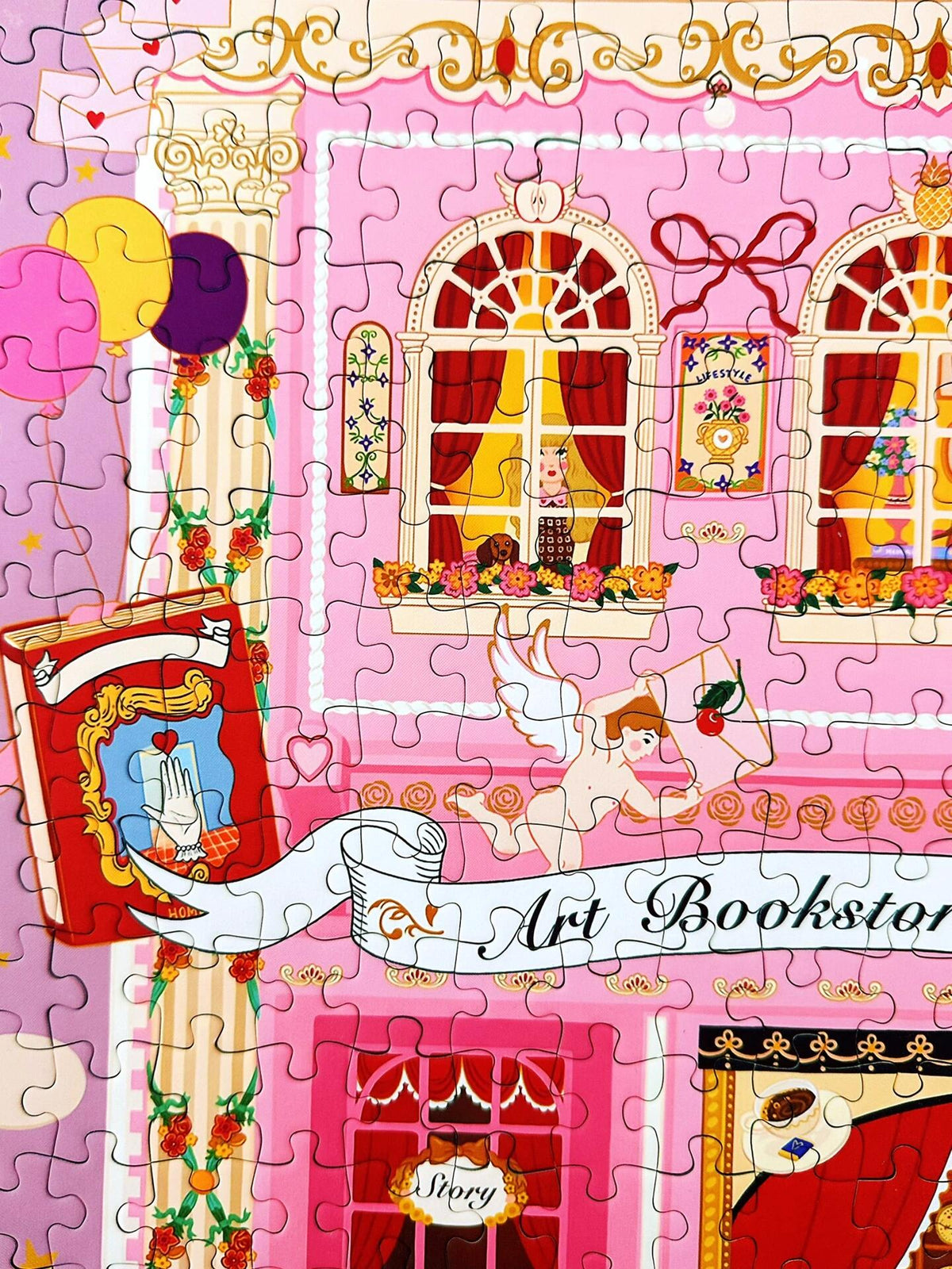 Kessing Art Bookstore of Micoo 500 Piece Jigsaw Puzzle Kessing