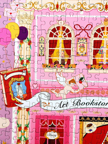 Kessing Art Bookstore of Micoo 500 Piece Jigsaw Puzzle Kessing