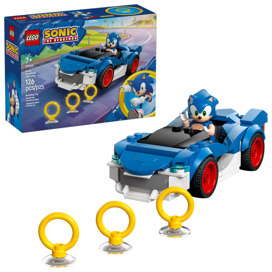 LEGO® Sonic the Hedgehog™
Sonic: Speedster Lightning 77117