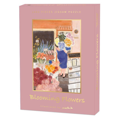 Blooming Flowers 1000 Piece Art Jigsaw Puzzle
