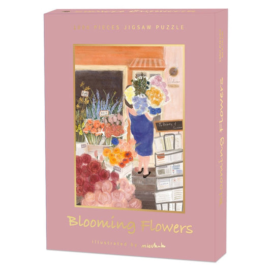 Blooming Flowers 1000 Piece Art Jigsaw Puzzle