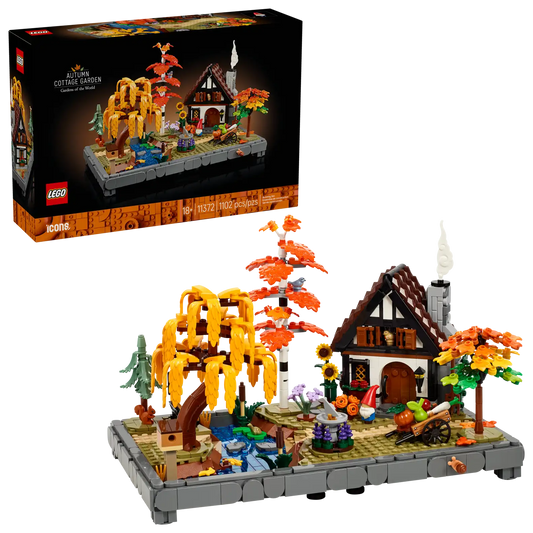 LEGO® Icons Autumn Cottage Garden 11372