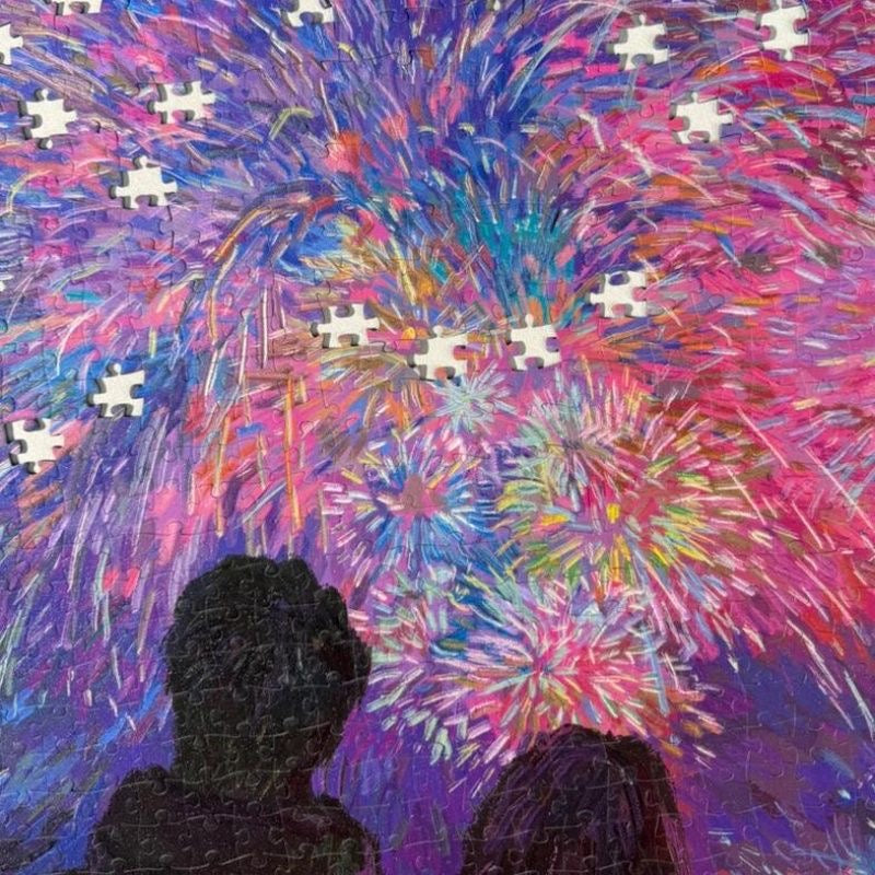 Fireworks and You 1000 Piece Jigsaw Puzzle Tutu Dingdang