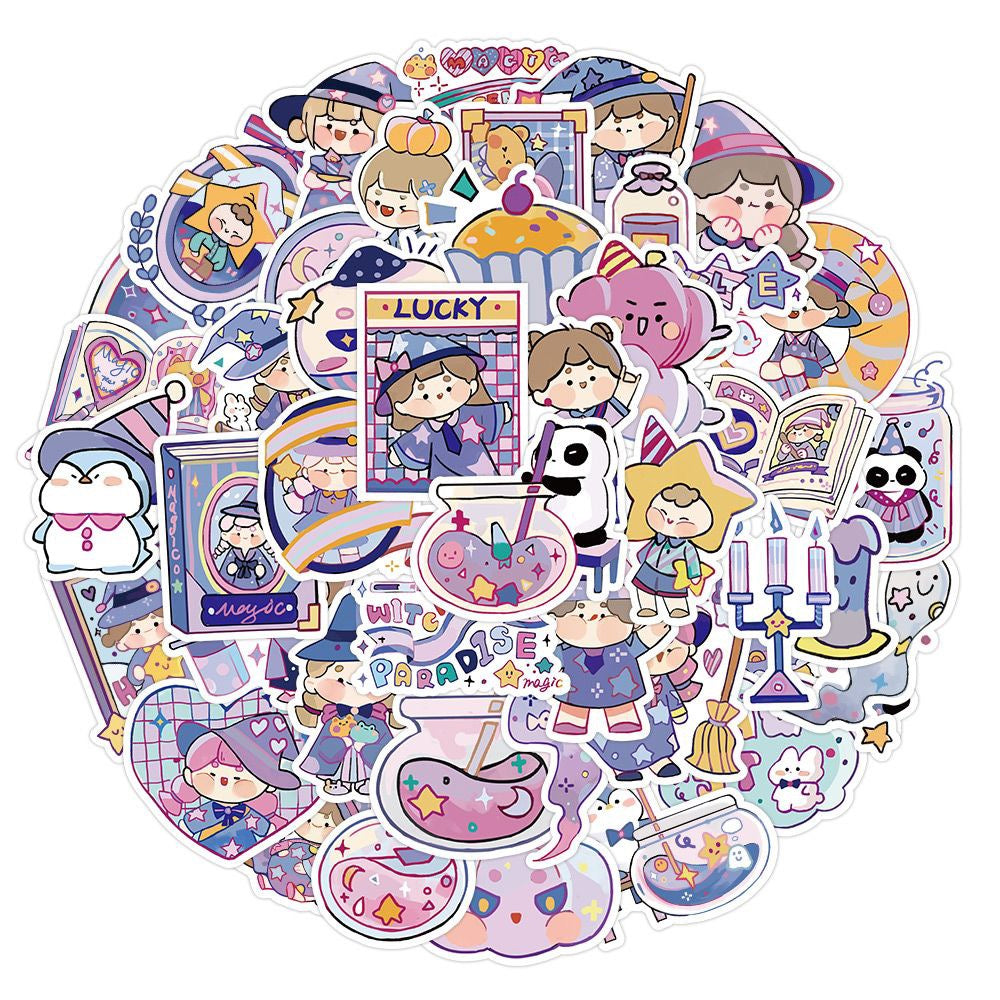 Witch Night Sticker Pack 55pcs V Boutique Studio