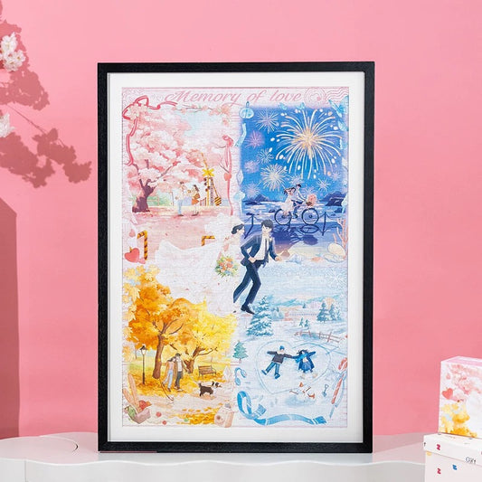 Momibook Four Seasons of Love 1000 Piece Jigsaw Puzzle