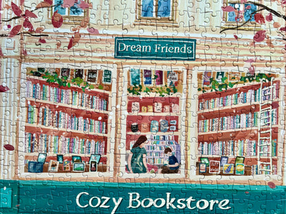 Cozy Bookstore 1000 Piece Puzzle